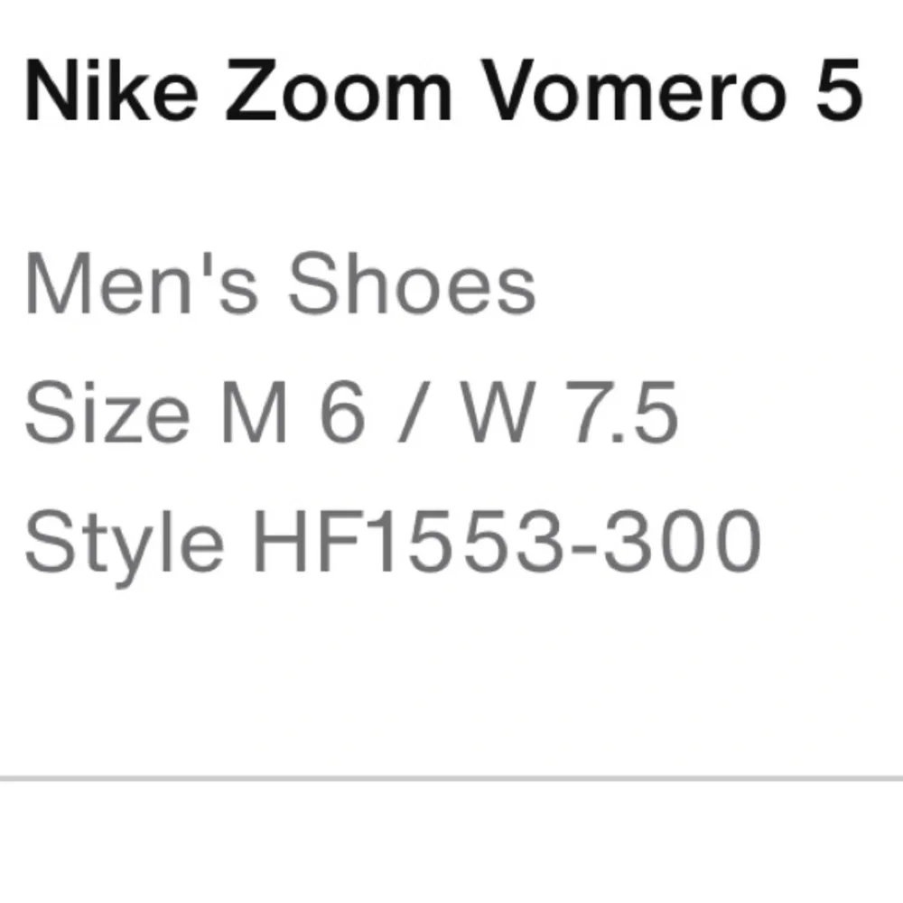 Nike Zoom Vomero 5